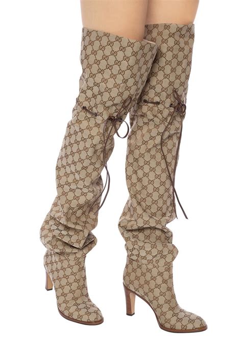 gucci darko boots|gucci thigh high boots sale.